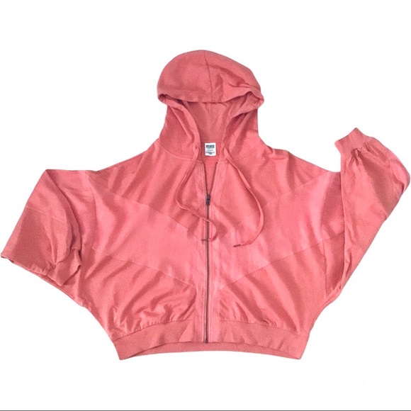 PINK Victoria’s Secret Sport Full Zip Jacket w/Hoodie - Picture 8 of 12
